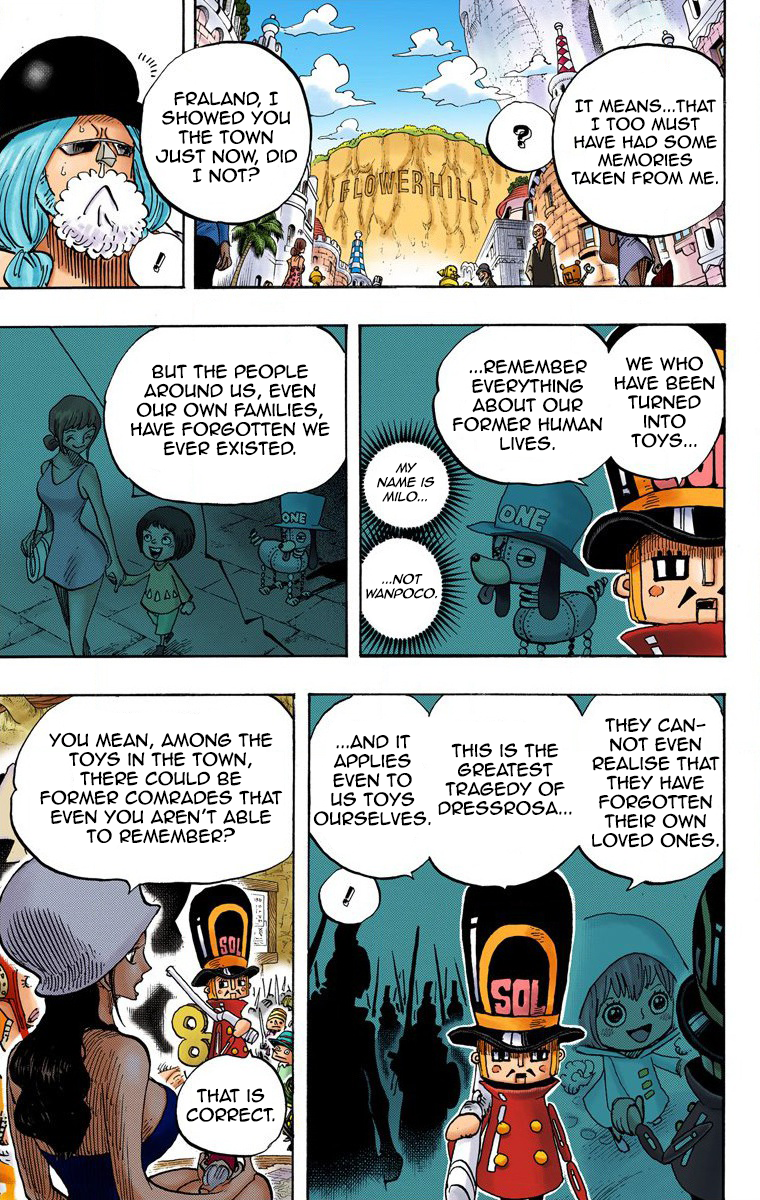 One Piece (Official Colored) Chapter 728 page 14 - 
