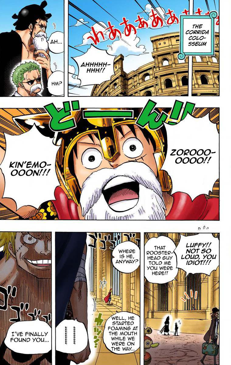 One Piece (Official Colored) Chapter 728 page 18 - 