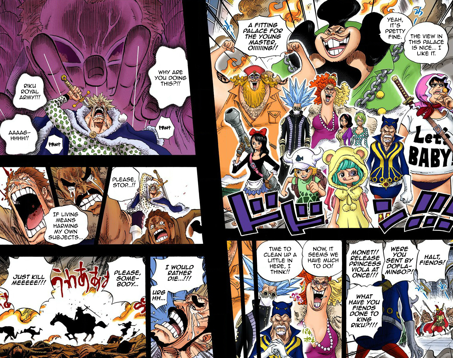One Piece (Official Colored) Chapter 728 page 5 - 