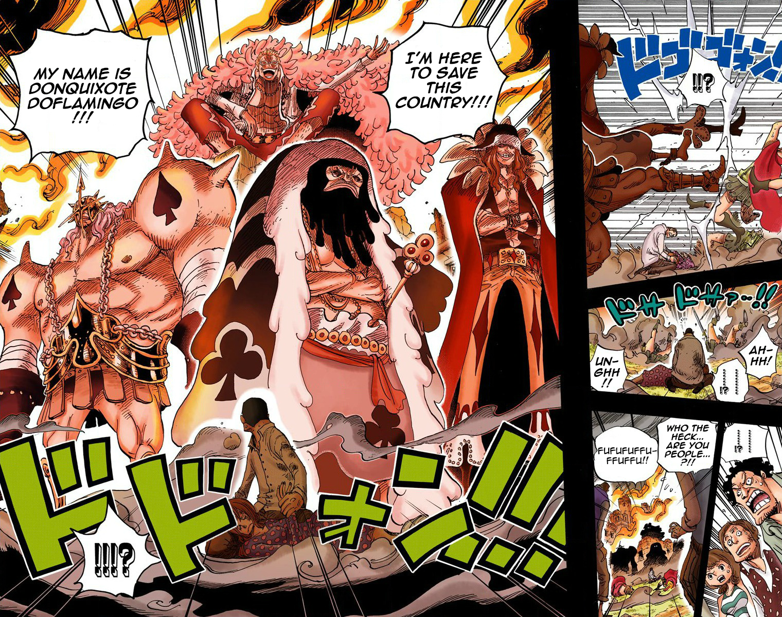 One Piece (Official Colored) Chapter 728 page 8 - 