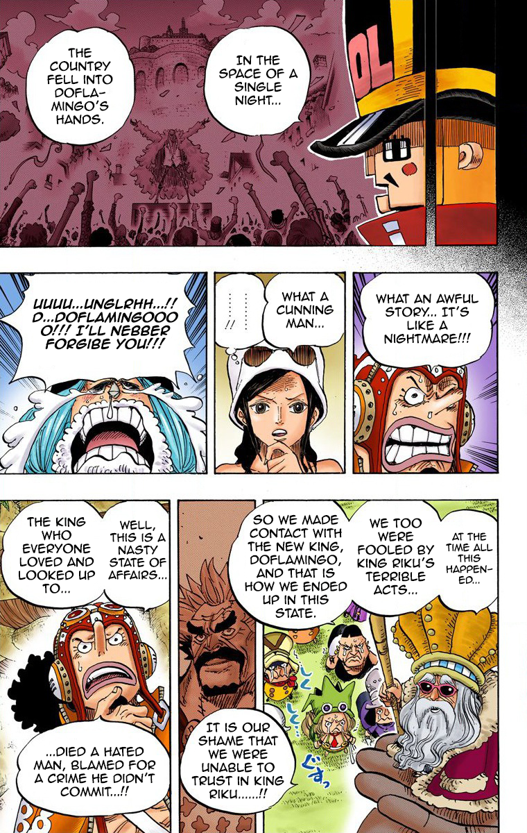 One Piece (Official Colored) Chapter 728 page 10 - 