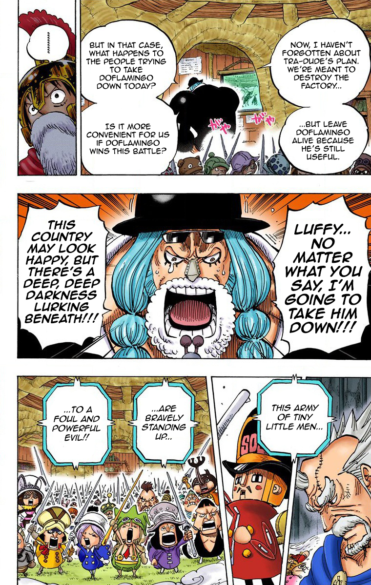 One Piece (Official Colored) Chapter 729 page 13 - 