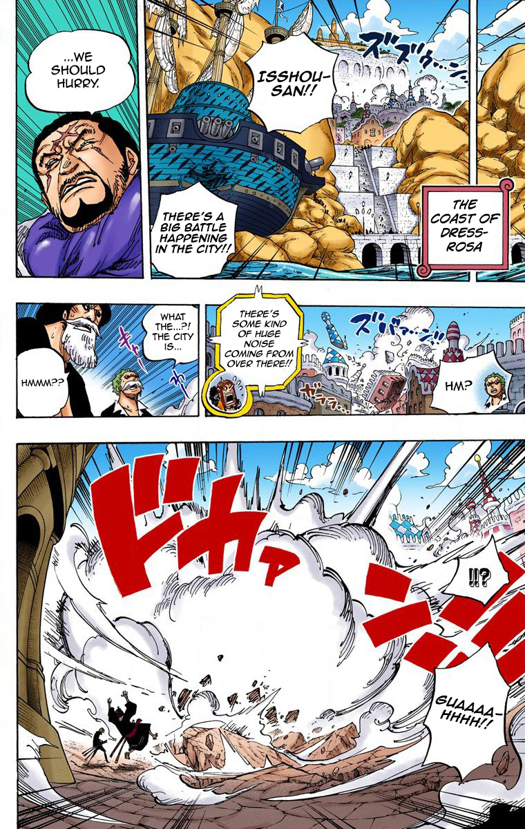 One Piece (Official Colored) Chapter 729 page 15 - 