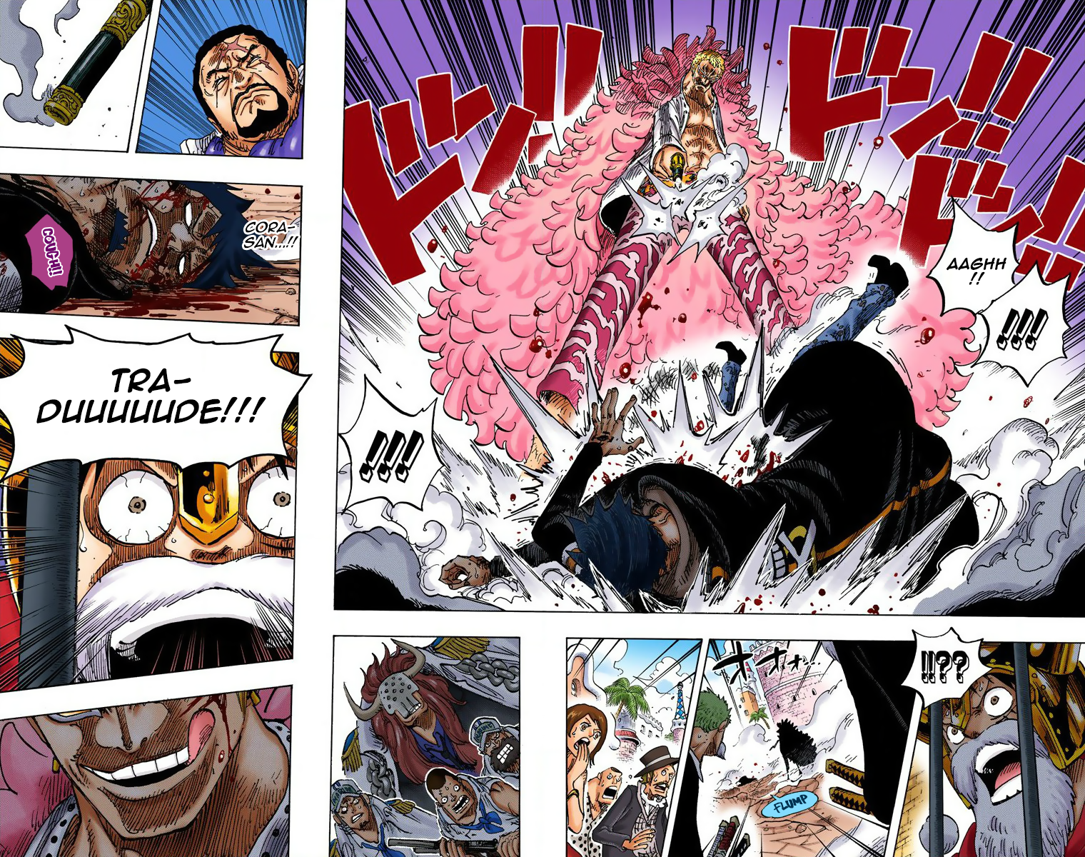 One Piece (Official Colored) Chapter 729 page 17 - 