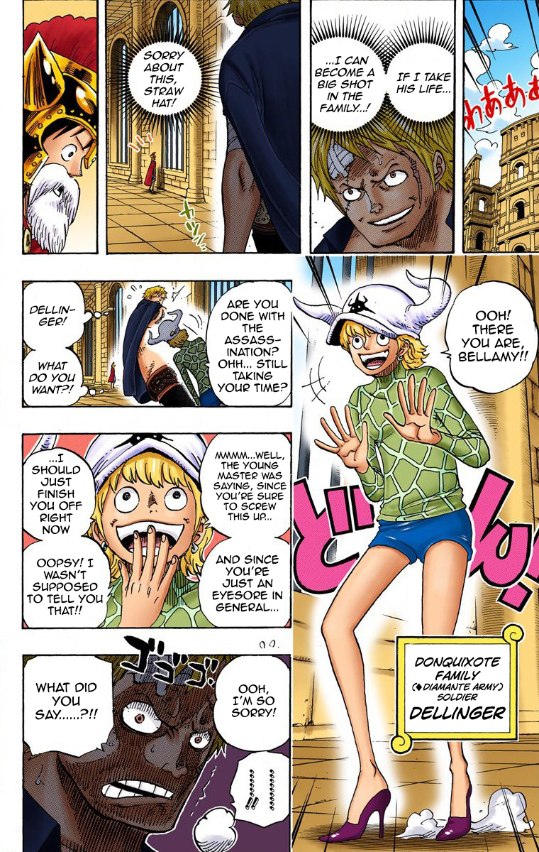 One Piece (Official Colored) Chapter 729 page 3 - 