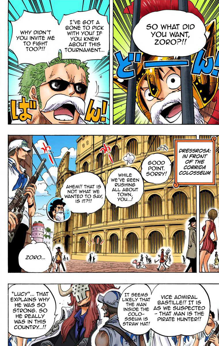 One Piece (Official Colored) Chapter 729 page 9 - 
