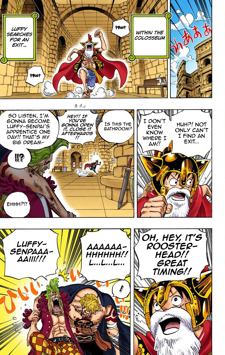 One Piece (Official Colored) Chapter 731 page 12 - 
