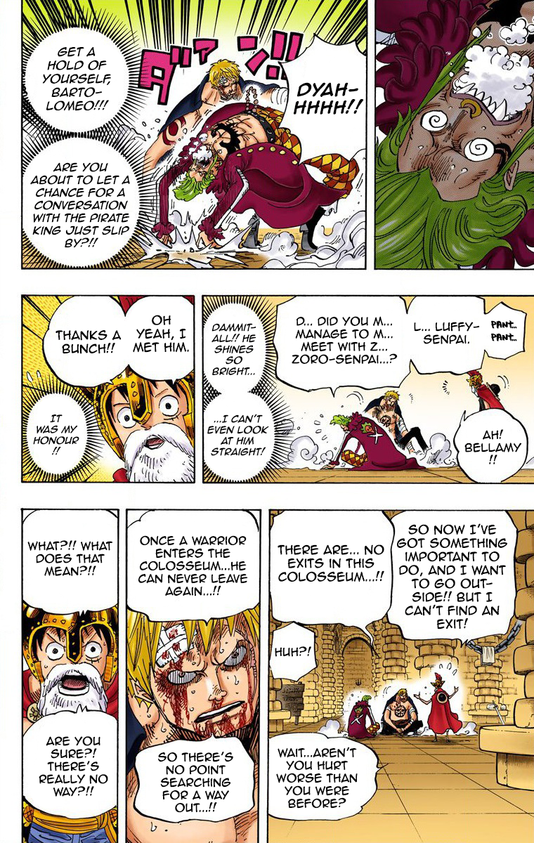 One Piece (Official Colored) Chapter 731 page 13 - 