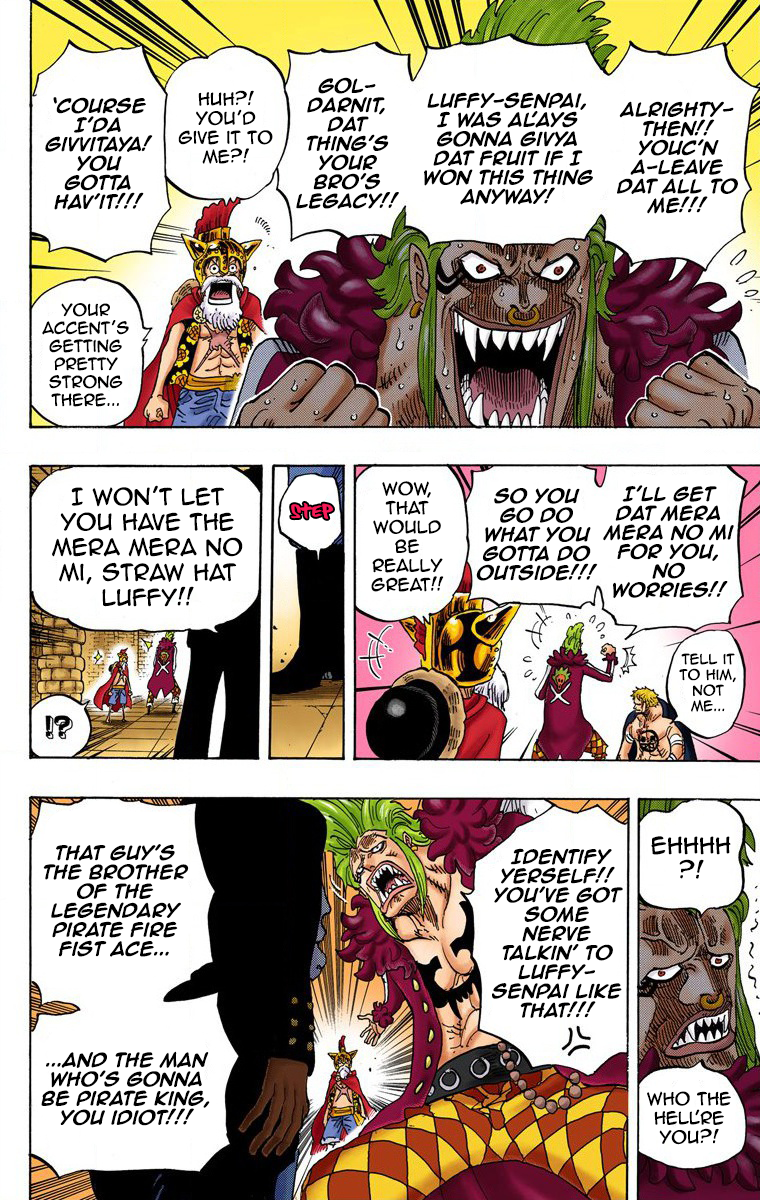 One Piece (Official Colored) Chapter 731 page 15 - 