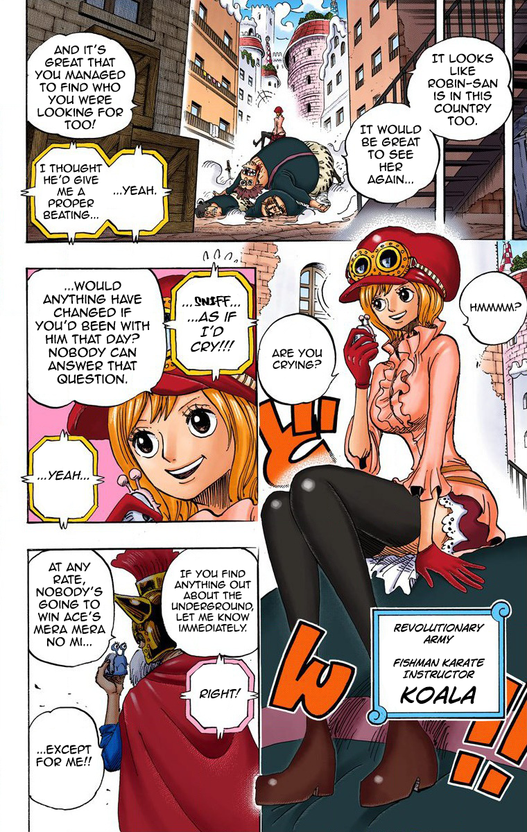One Piece (Official Colored) Chapter 731 page 19 - 