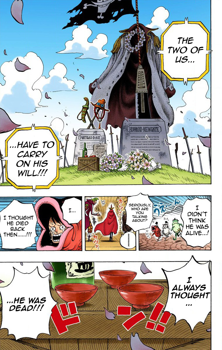One Piece (Official Colored) Chapter 731 page 20 - 