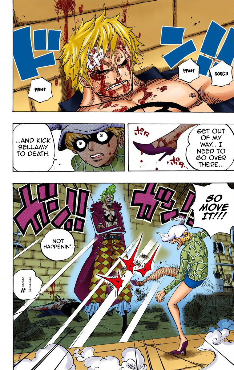 One Piece (Official Colored) Chapter 731 page 3 - 