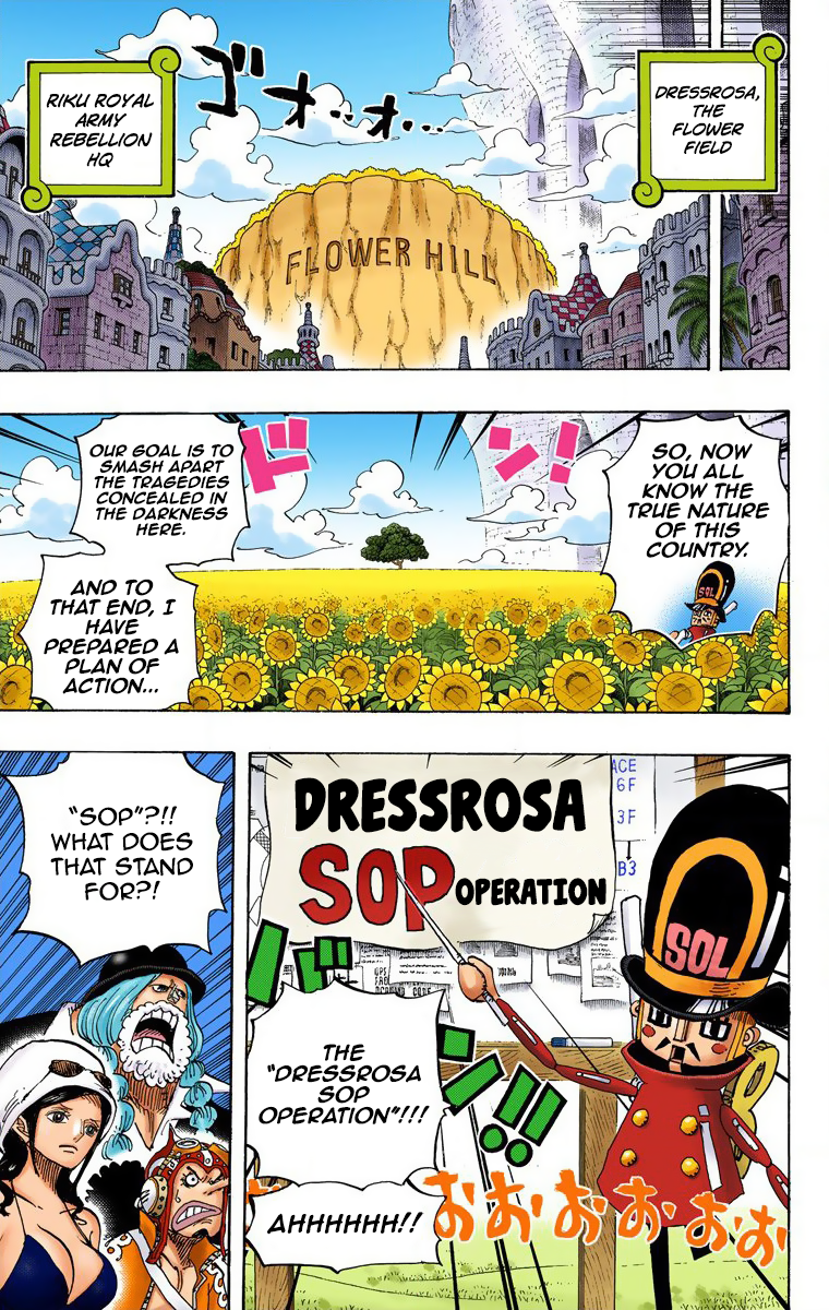 One Piece (Official Colored) Chapter 731 page 6 - 