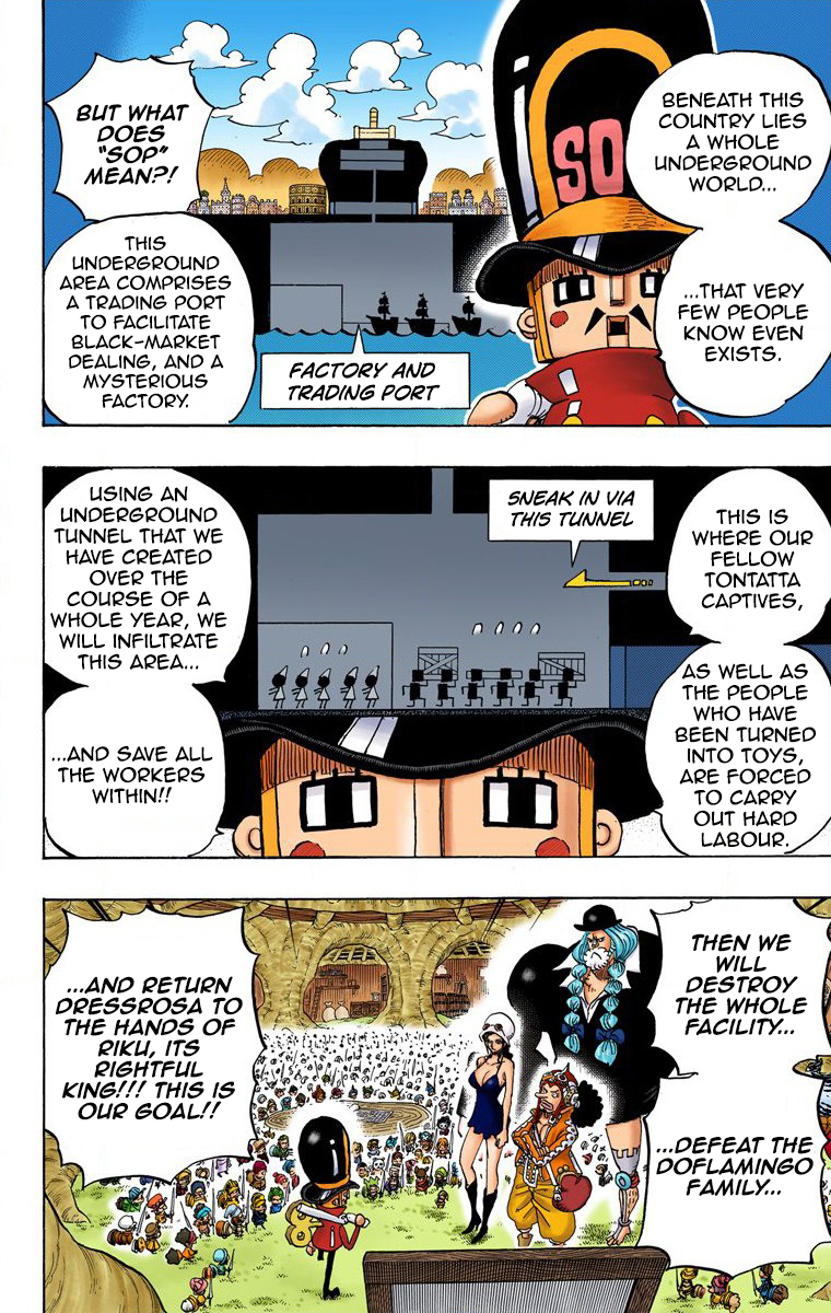 One Piece (Official Colored) Chapter 731 page 7 - 