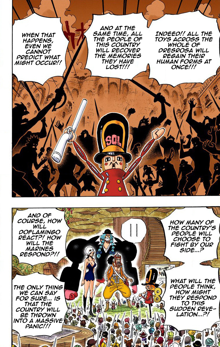 One Piece (Official Colored) Chapter 731 page 9 - 