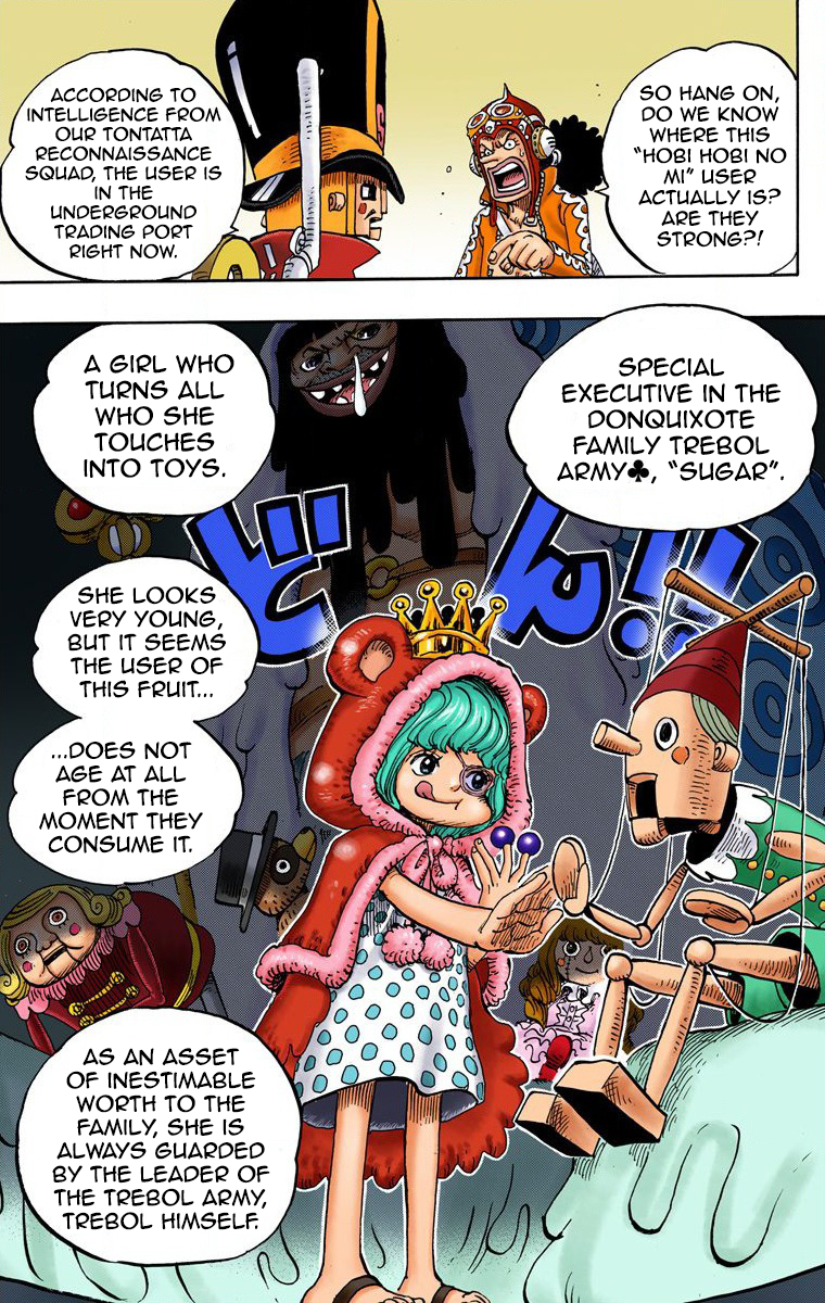 One Piece (Official Colored) Chapter 731 page 10 - 