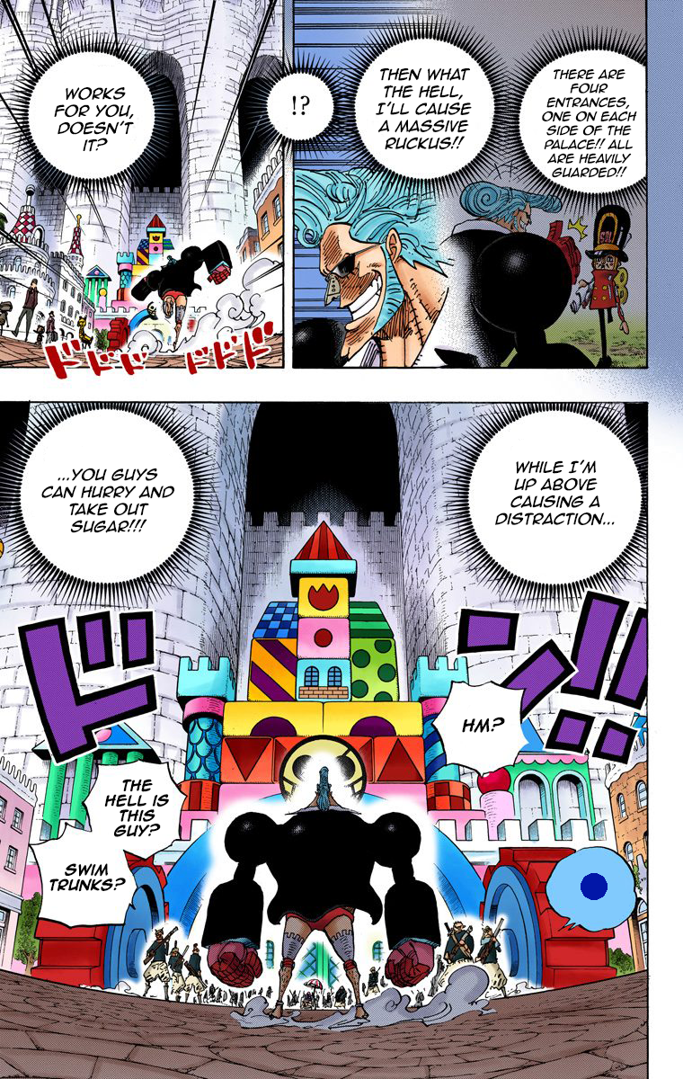 One Piece (Official Colored) Chapter 732 page 11 - 