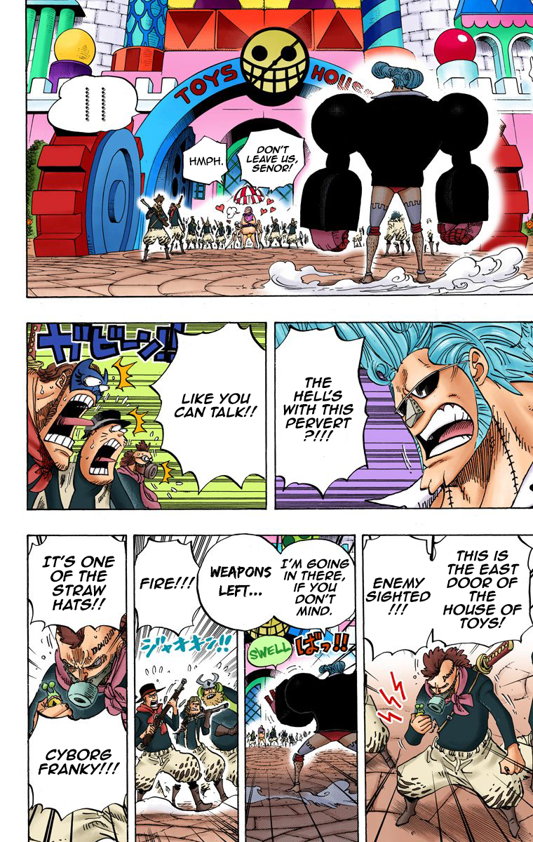 One Piece (Official Colored) Chapter 732 page 14 - 