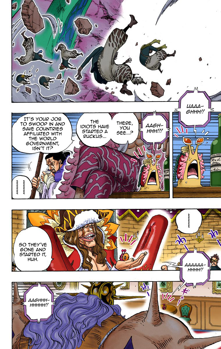 One Piece (Official Colored) Chapter 732 page 16 - 