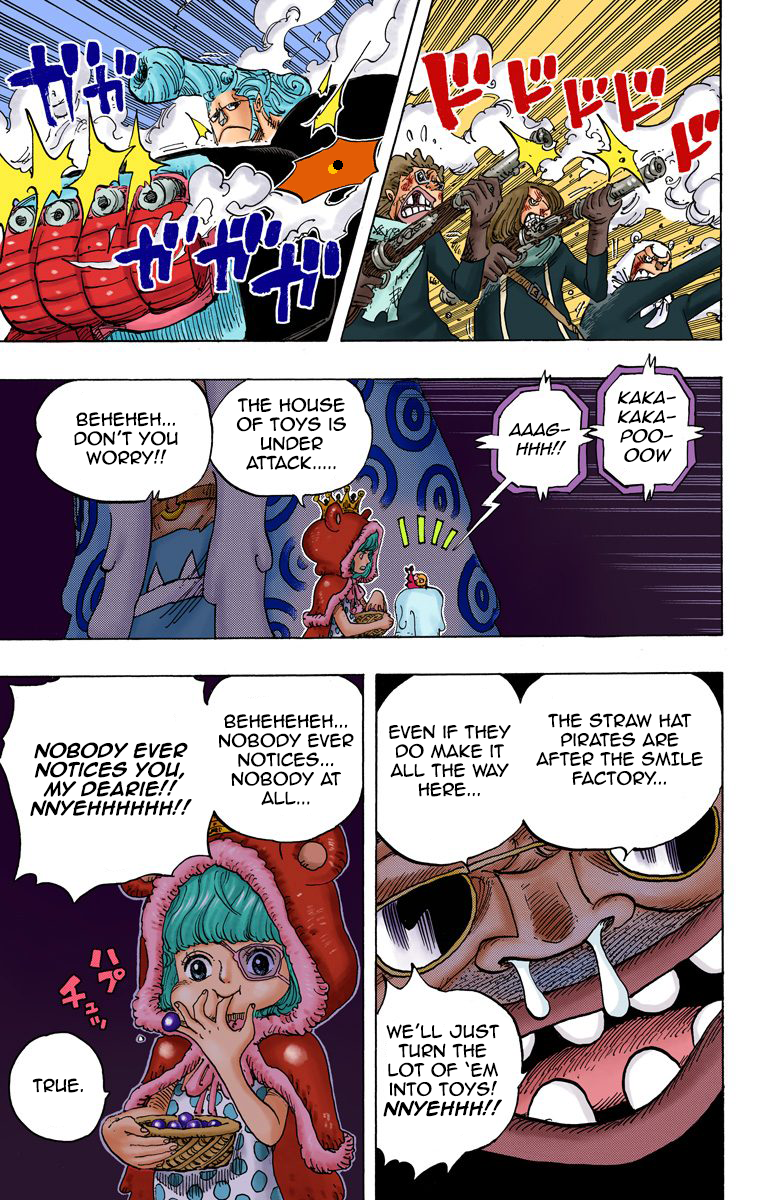 One Piece (Official Colored) Chapter 732 page 17 - 