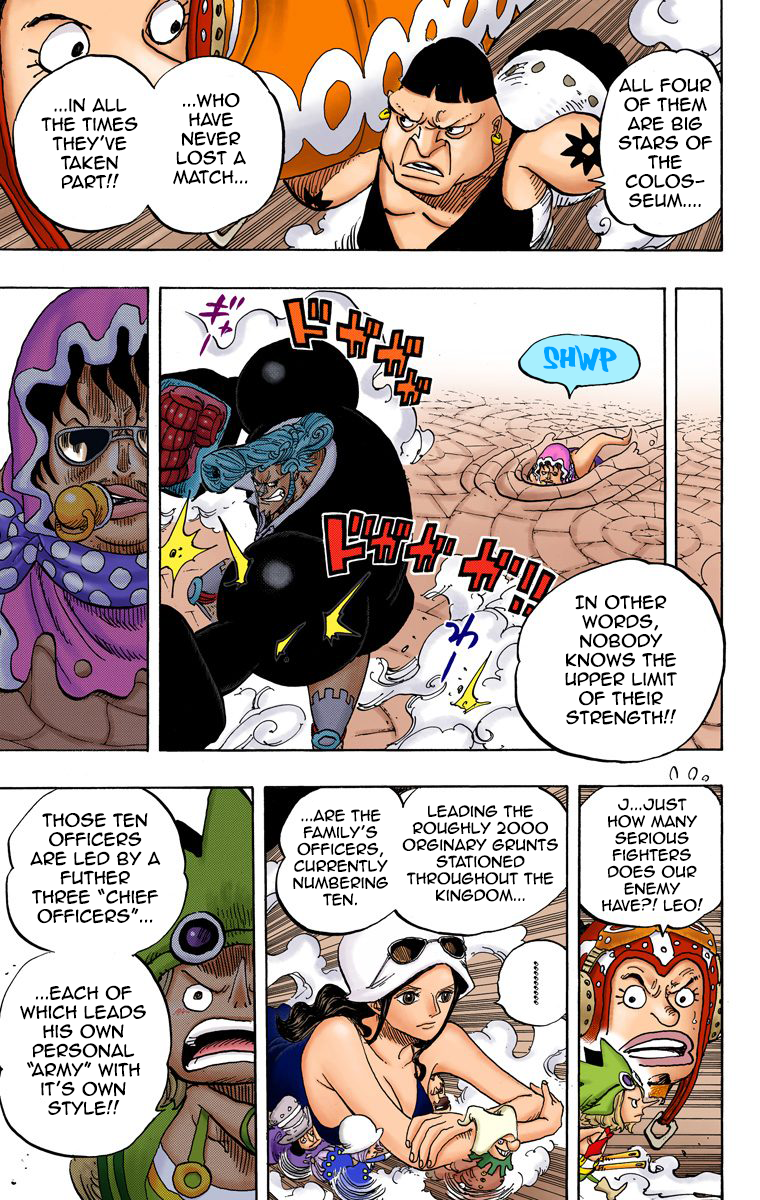 One Piece (Official Colored) Chapter 732 page 19 - 
