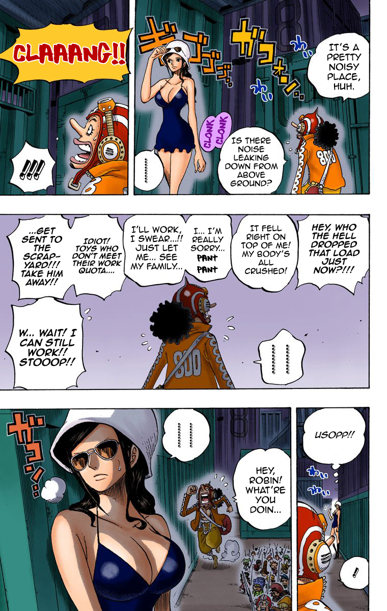 One Piece (Official Colored) Chapter 732 page 22 - 