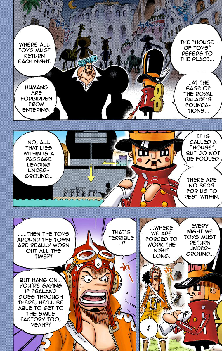 One Piece (Official Colored) Chapter 732 page 10 - 