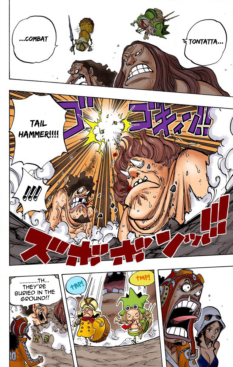 One Piece (Official Colored) Chapter 733 page 11 - 