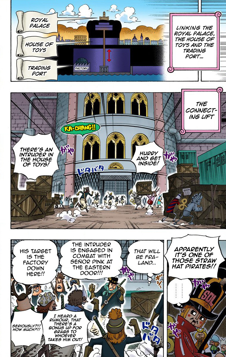 One Piece (Official Colored) Chapter 733 page 13 - 