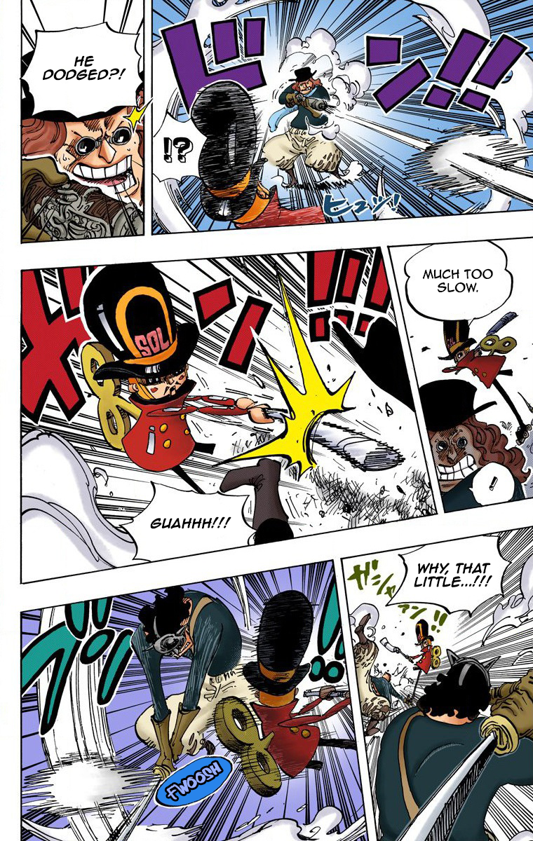 One Piece (Official Colored) Chapter 733 page 15 - 