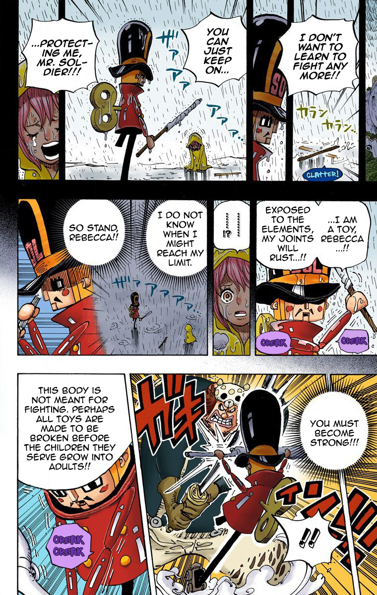 One Piece (Official Colored) Chapter 733 page 17 - 