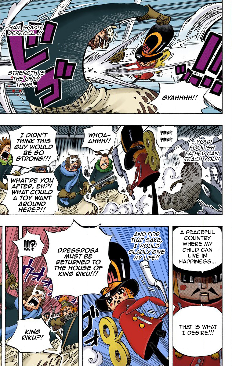 One Piece (Official Colored) Chapter 733 page 18 - 
