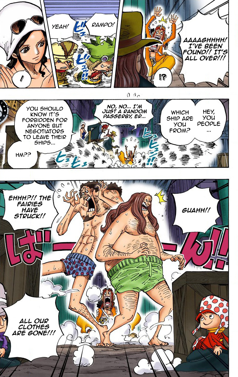 One Piece (Official Colored) Chapter 733 page 10 - 