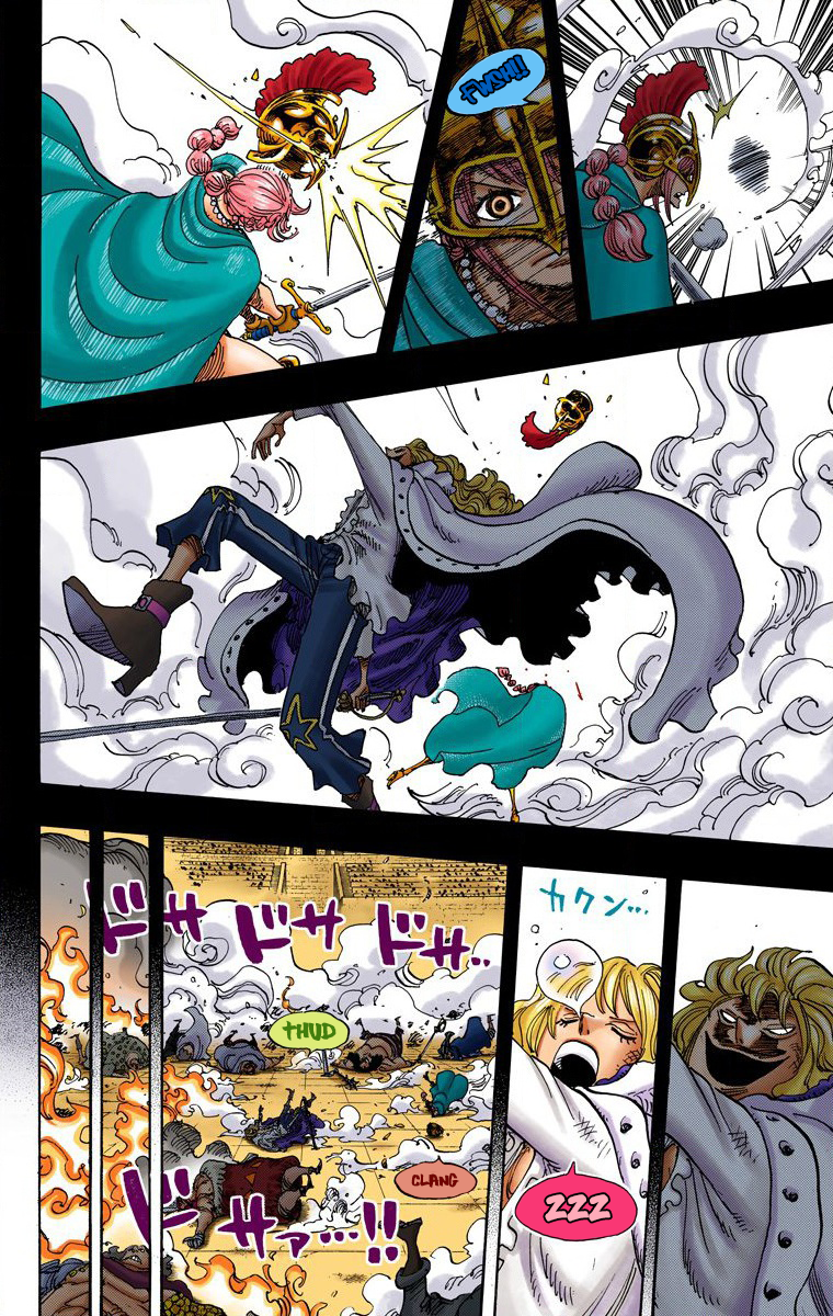 One Piece (Official Colored) Chapter 734 page 12 - 