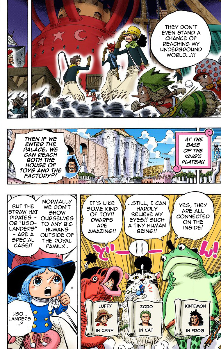 One Piece (Official Colored) Chapter 734 page 18 - 