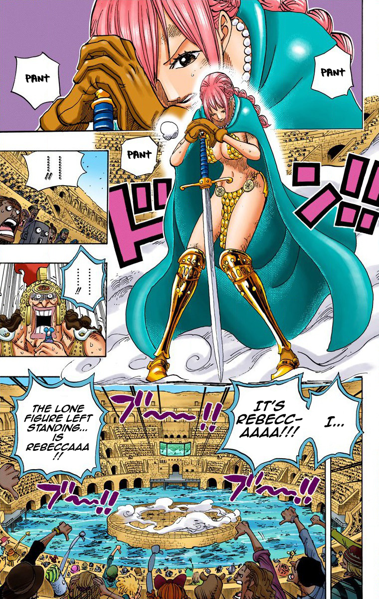One Piece (Official Colored) Chapter 734 page 4 - 