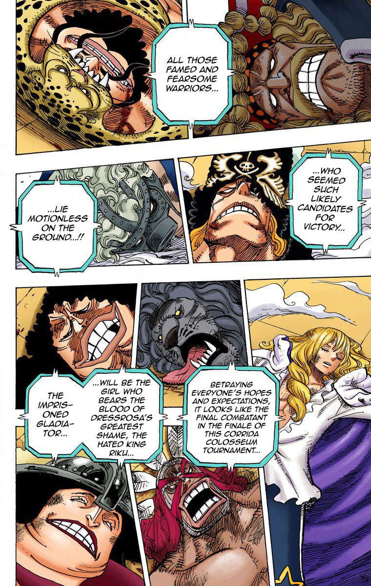 One Piece (Official Colored) Chapter 734 page 5 - 