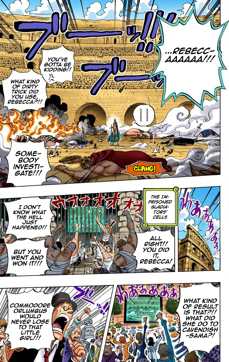 One Piece (Official Colored) Chapter 734 page 6 - 