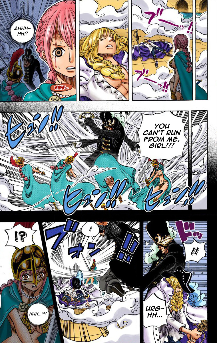 One Piece (Official Colored) Chapter 734 page 8 - 