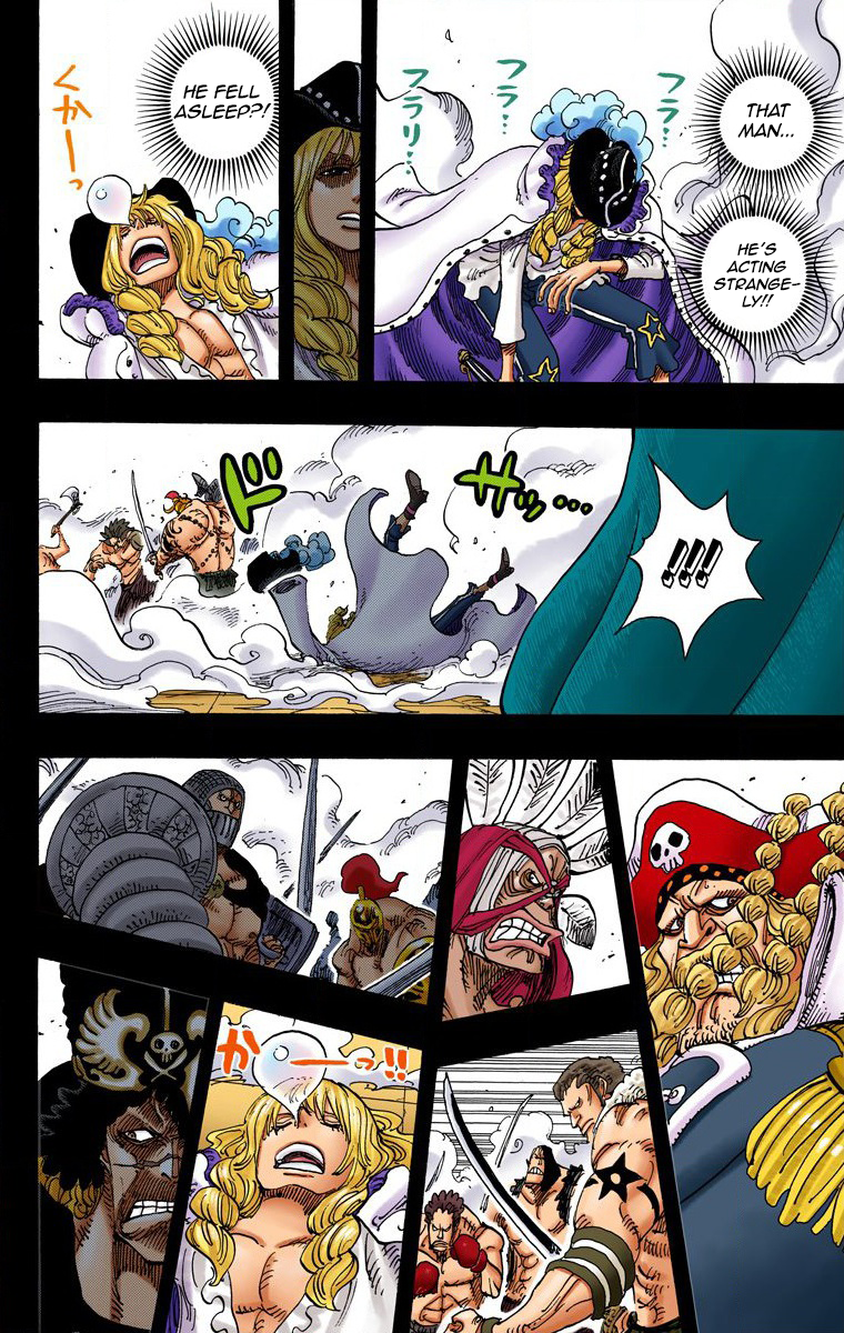 One Piece (Official Colored) Chapter 734 page 9 - 