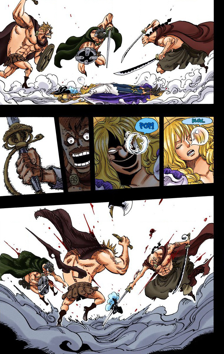 One Piece (Official Colored) Chapter 734 page 10 - 