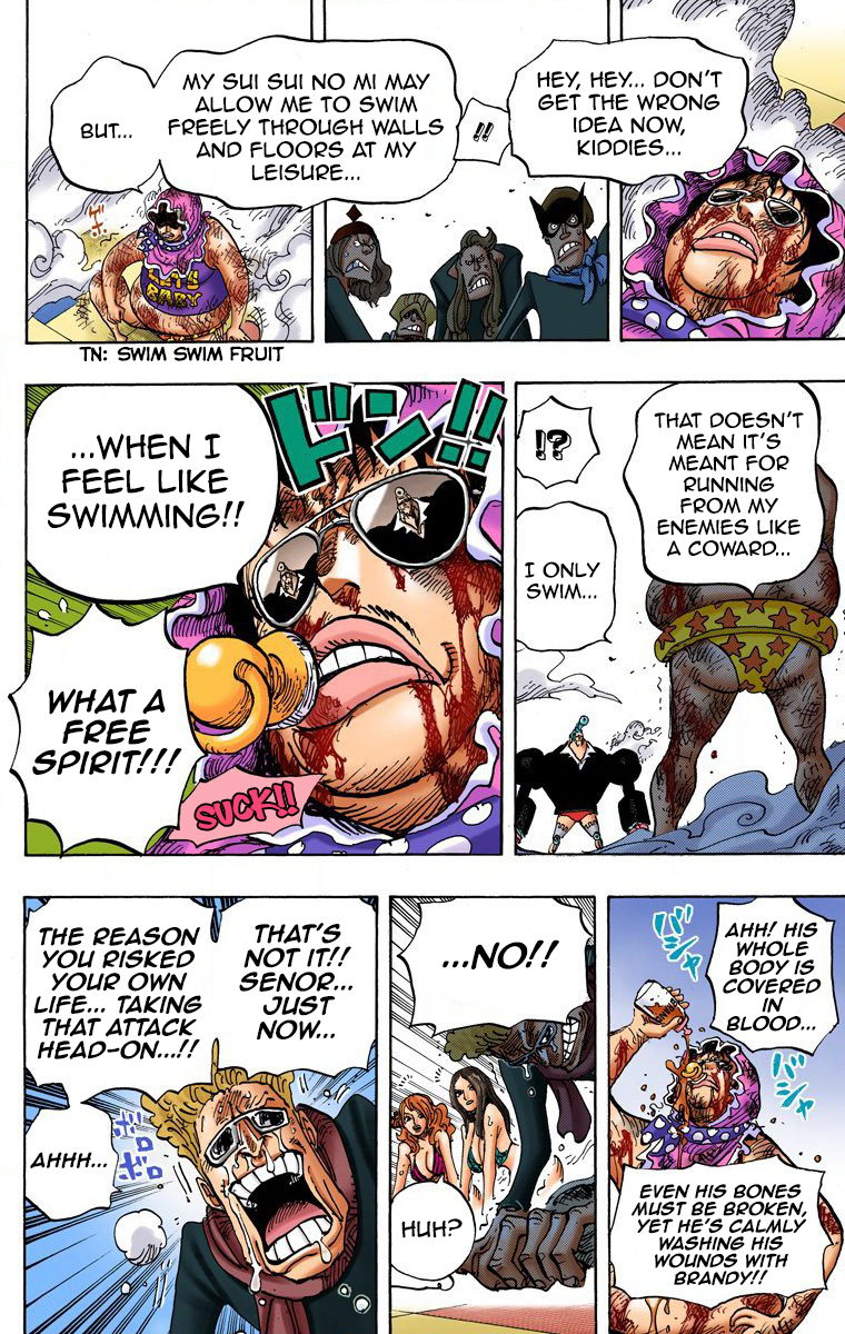 One Piece (Official Colored) Chapter 735 page 11 - 