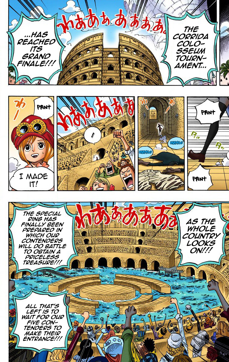 One Piece (Official Colored) Chapter 735 page 19 - 
