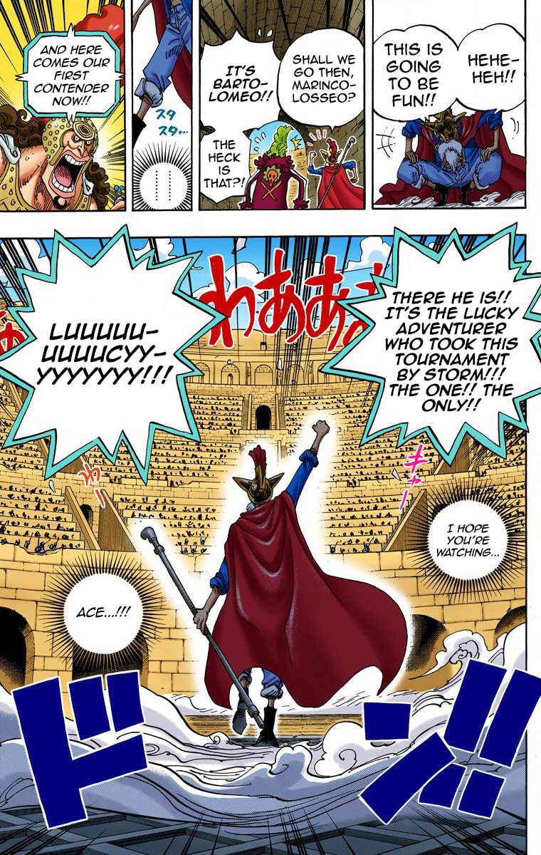One Piece (Official Colored) Chapter 735 page 20 - 