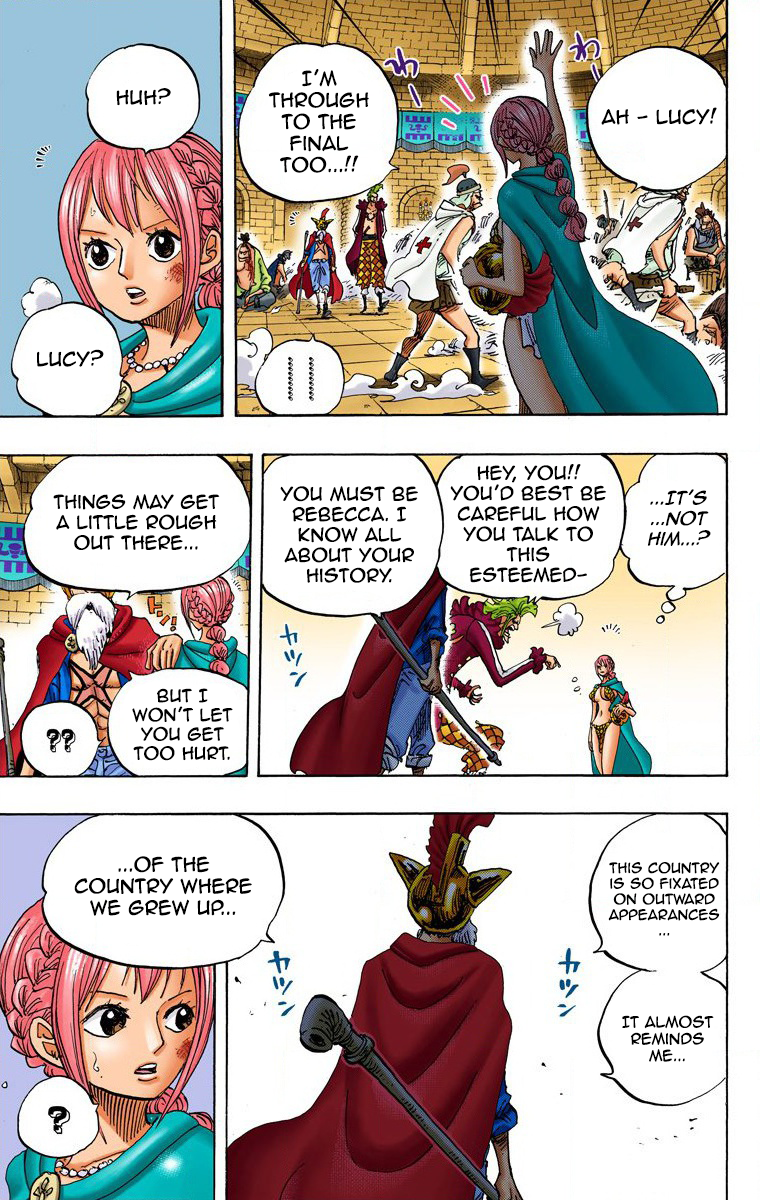One Piece (Official Colored) Chapter 735 page 4 - 