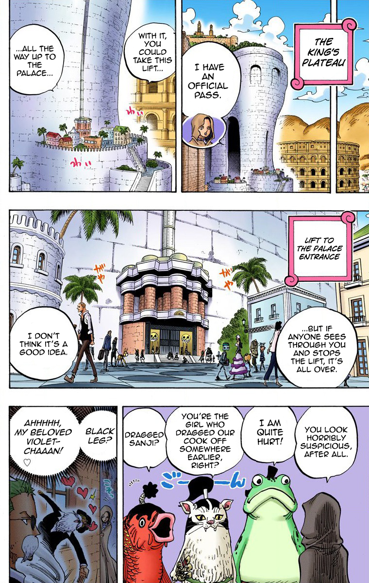 One Piece (Official Colored) Chapter 735 page 5 - 