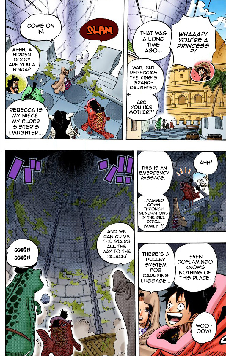 One Piece (Official Colored) Chapter 735 page 7 - 
