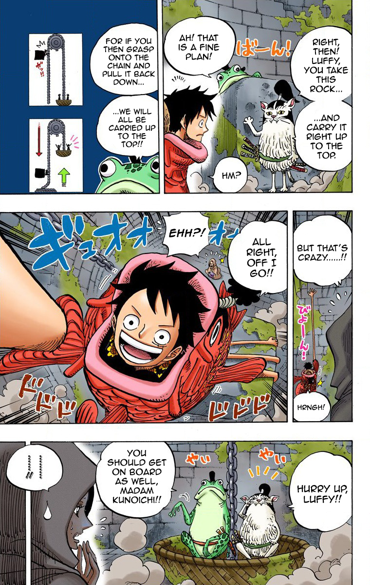 One Piece (Official Colored) Chapter 735 page 8 - 