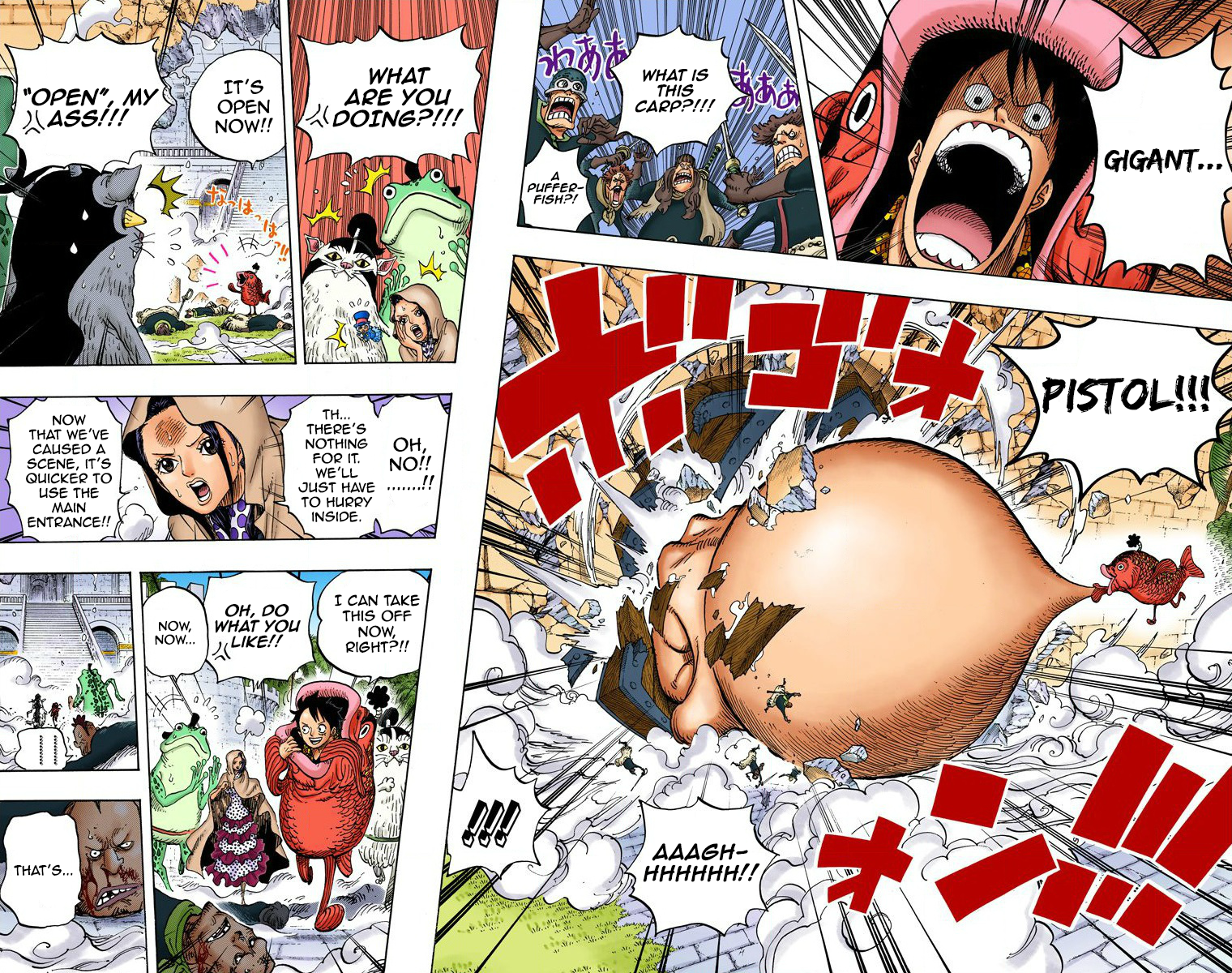 One Piece (Official Colored) Chapter 736 page 12 - 