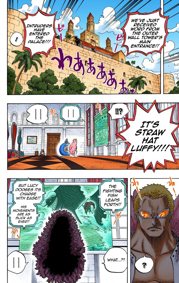 One Piece (Official Colored) Chapter 736 page 13 - 